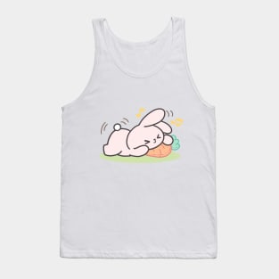 Loppi Tokki, Cute Bunny Happy Snuggle Tank Top